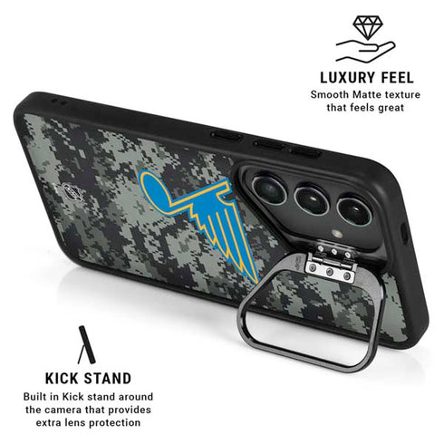NHL St. Louis Blues Camo Galaxy S24 Ultra Kickstand Case