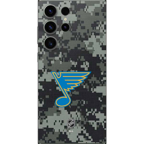 NHL St. Louis Blues Camo Galaxy S24 Ultra Skin