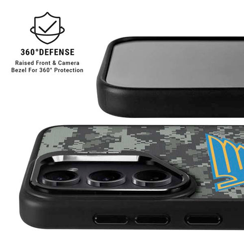 NHL St. Louis Blues Camo Galaxy S25 Ultra Kickstand Case
