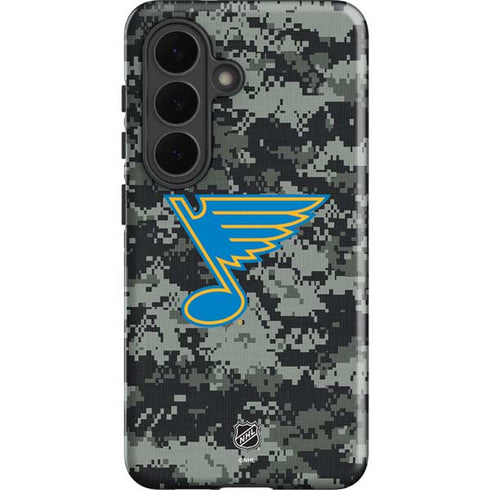 NHL St. Louis Blues Camo Galaxy S26 Impact Case