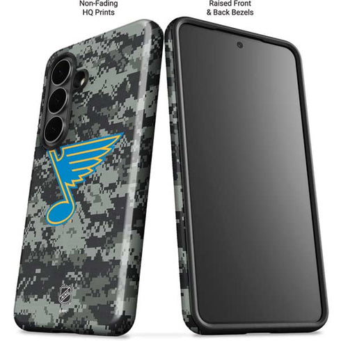 NHL St. Louis Blues Camo Galaxy S26 Impact Case
