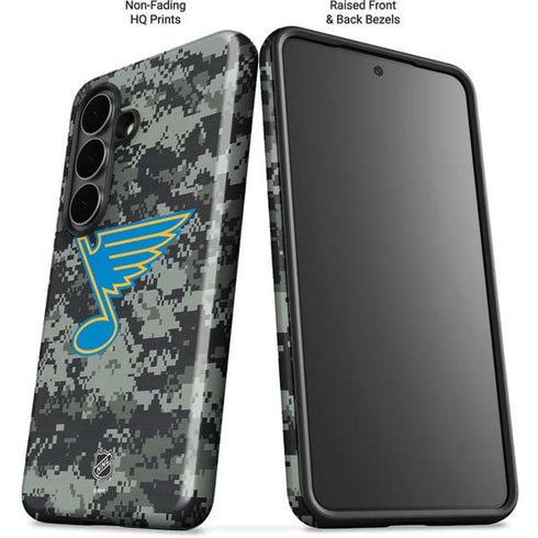 NHL St. Louis Blues Camo Galaxy S26 Plus Impact Case