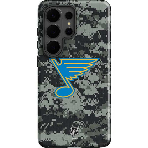 NHL St. Louis Blues Camo Galaxy S26 Ultra Impact Case