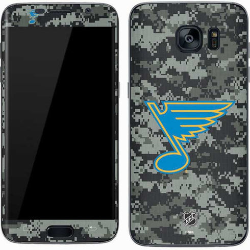 NHL St. Louis Blues Camo Galaxy S7 Skin
