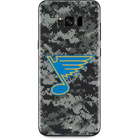 NHL St. Louis Blues Camo Galaxy S8 Skin