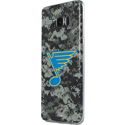 NHL St. Louis Blues Camo Galaxy S8 Skin