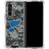 NHL St. Louis Blues Camo Galaxy Z Fold4 5G Clear Case