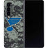 NHL St. Louis Blues Camo Galaxy Z Fold4 5G Skin