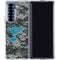 NHL St. Louis Blues Camo Galaxy Z Fold7 Clear Case