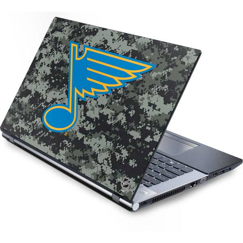 NHL St. Louis Blues Camo Generic Laptop Skin