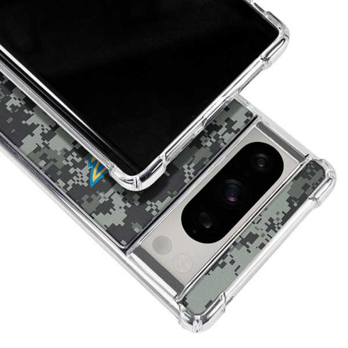 NHL St. Louis Blues Camo Google Pixel 8 Pro Clear Case