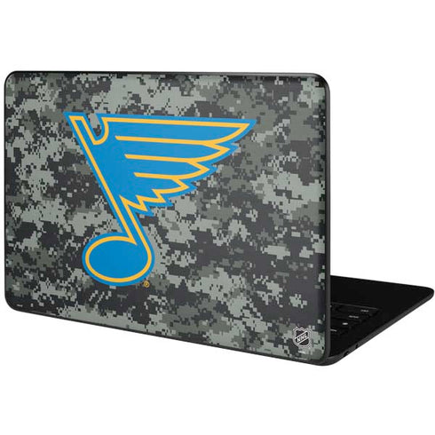 NHL St. Louis Blues Camo Google Pixelbook Go Skin