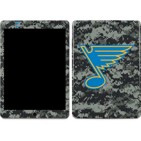 NHL St. Louis Blues Camo iPad Skins