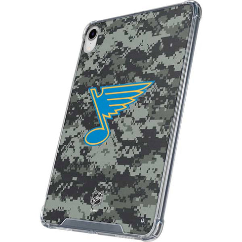 NHL St. Louis Blues Camo iPad 11th Gen (2025) Clear Case