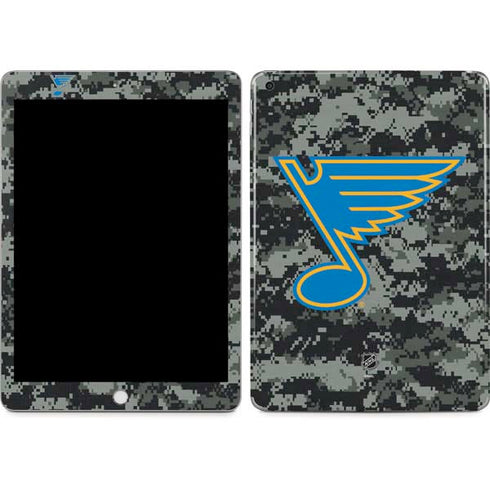 NHL St. Louis Blues Camo Apple iPad Skin