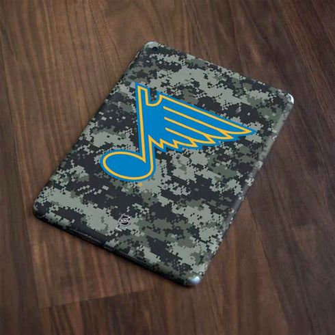NHL St. Louis Blues Camo Apple iPad Skin