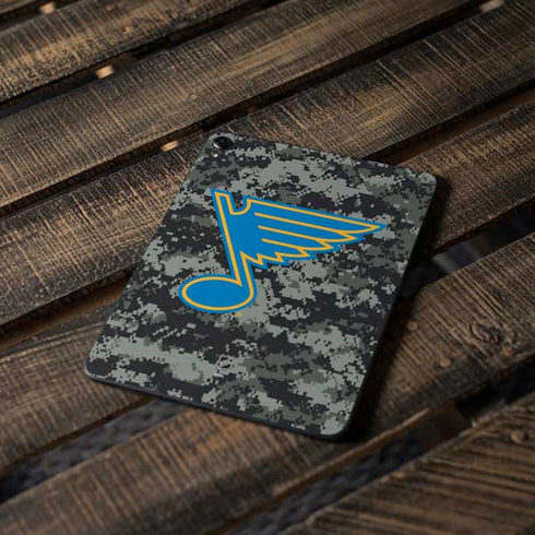 NHL St. Louis Blues Camo Apple iPad Pro Skin