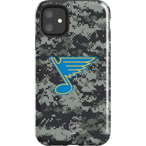 NHL St. Louis Blues Camo iPhone 11 Impact Case