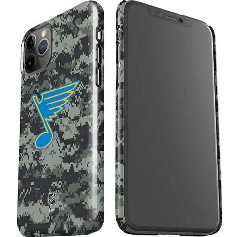 NHL St. Louis Blues Camo iPhone 11 Pro Lite Case