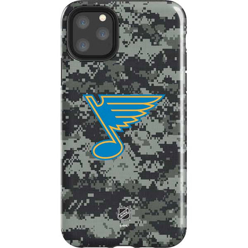 NHL St. Louis Blues Camo iPhone 11 Pro Max Impact Case