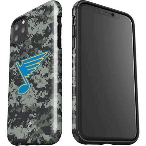 NHL St. Louis Blues Camo iPhone 11 Pro Max Impact Case