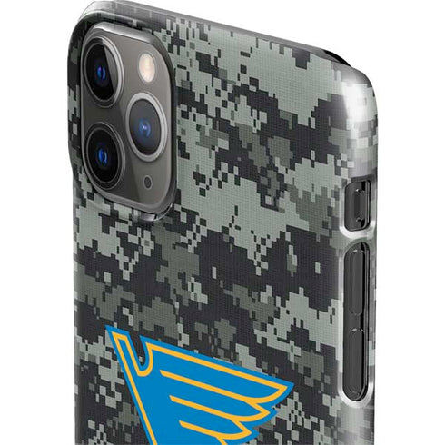 NHL St. Louis Blues Camo iPhone 11 Pro Max Lite Case