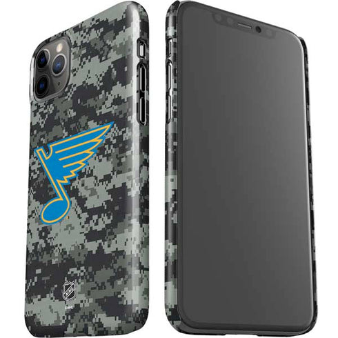 NHL St. Louis Blues Camo iPhone 11 Pro Max Lite Case