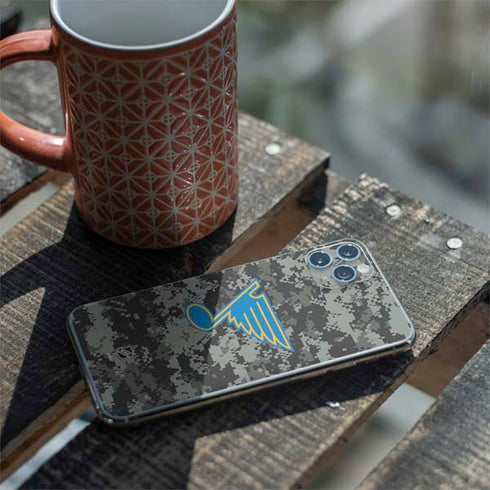 NHL St. Louis Blues Camo iPhone 11 Pro Max Skin
