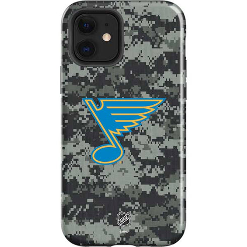 NHL St. Louis Blues Camo iPhone 12 Impact Case