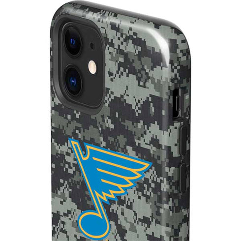 NHL St. Louis Blues Camo iPhone 12 Impact Case