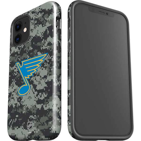 NHL St. Louis Blues Camo iPhone 12 Impact Case