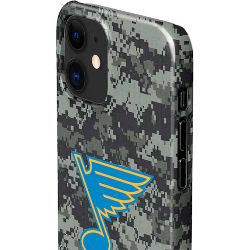NHL St. Louis Blues Camo iPhone 12 Mini Lite Case