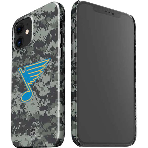 NHL St. Louis Blues Camo iPhone 12 Mini Lite Case