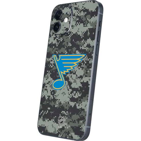 NHL St. Louis Blues Camo iPhone 12 Mini Skin