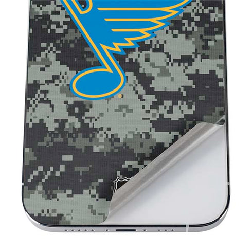 NHL St. Louis Blues Camo iPhone 12 Pro Skin