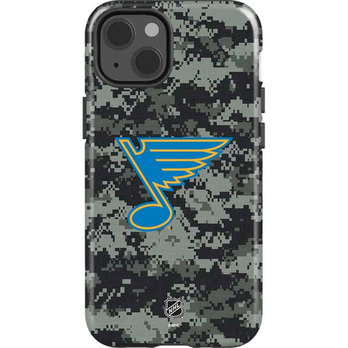 NHL St. Louis Blues Camo iPhone 13 Impact Case