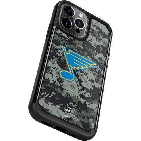 NHL St. Louis Blues Camo iPhone 13 Pro Cargo Case