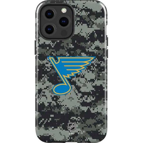 NHL St. Louis Blues Camo iPhone 13 Pro Max Impact Case
