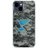 NHL St. Louis Blues Camo iPhone 14 Plus Clear Case