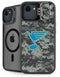 NHL St. Louis Blues Camo iPhone 16e Kickstand Case