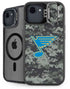 NHL St. Louis Blues Camo iPhone 16e Kickstand Case