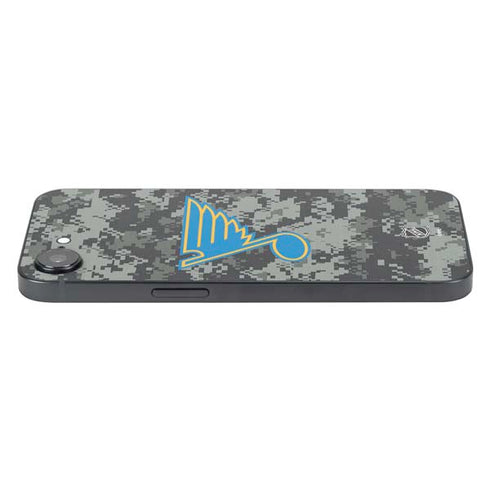 NHL St. Louis Blues Camo iPhone 16e Skin