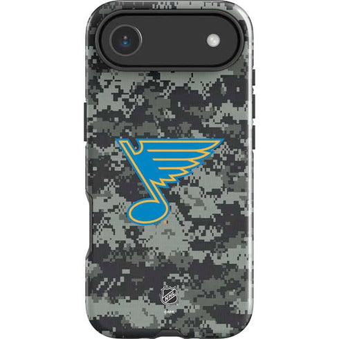 NHL St. Louis Blues Camo iPhone 17 Air Impact Case