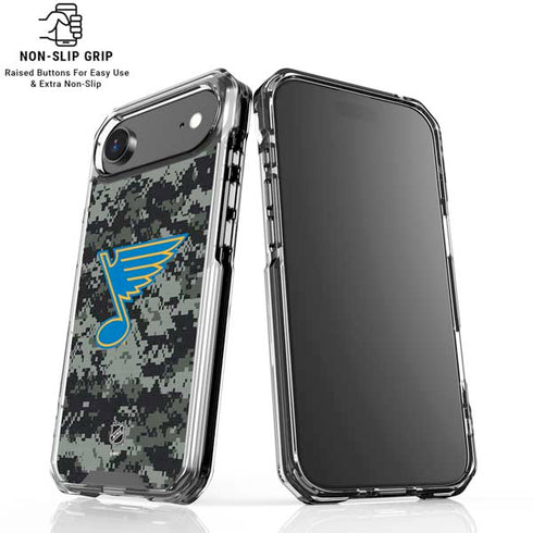 NHL St. Louis Blues Camo iPhone 17 Air MagSafe Case