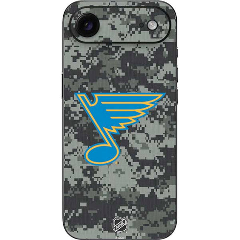 NHL St. Louis Blues Camo iPhone 17 Air Skin