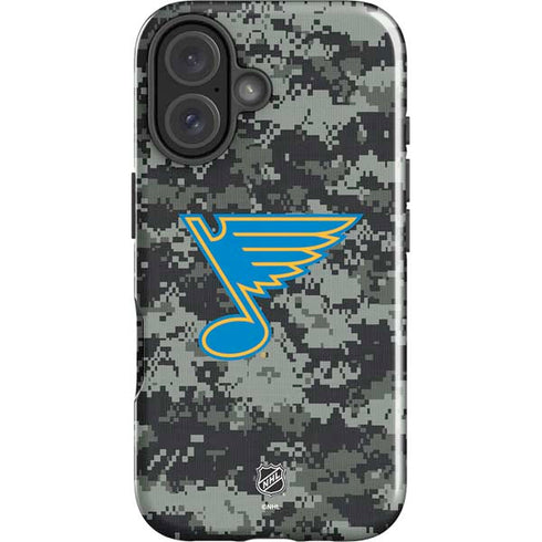 NHL St. Louis Blues Camo iPhone 17 Impact Case
