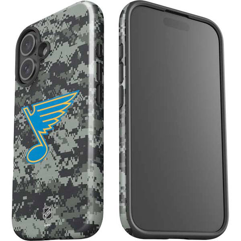 NHL St. Louis Blues Camo iPhone 17 Impact Case