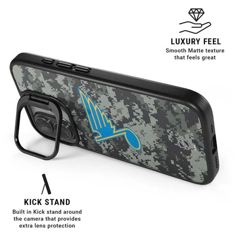 NHL St. Louis Blues Camo iPhone 17 Kickstand Case
