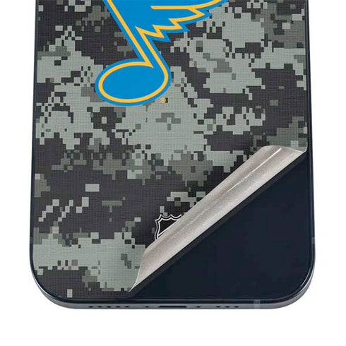 NHL St. Louis Blues Camo iPhone 17 Skin