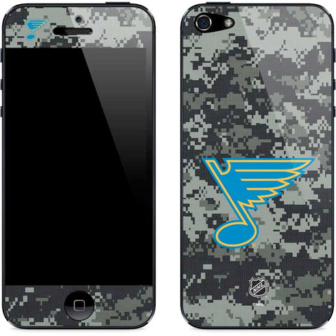 NHL St. Louis Blues Camo iPhone 5/5s/5SE Skin
